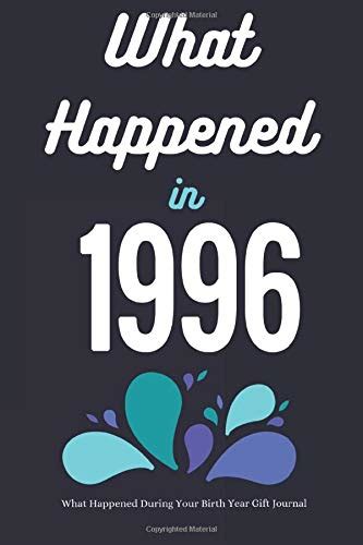 1996|What Happened in 1996